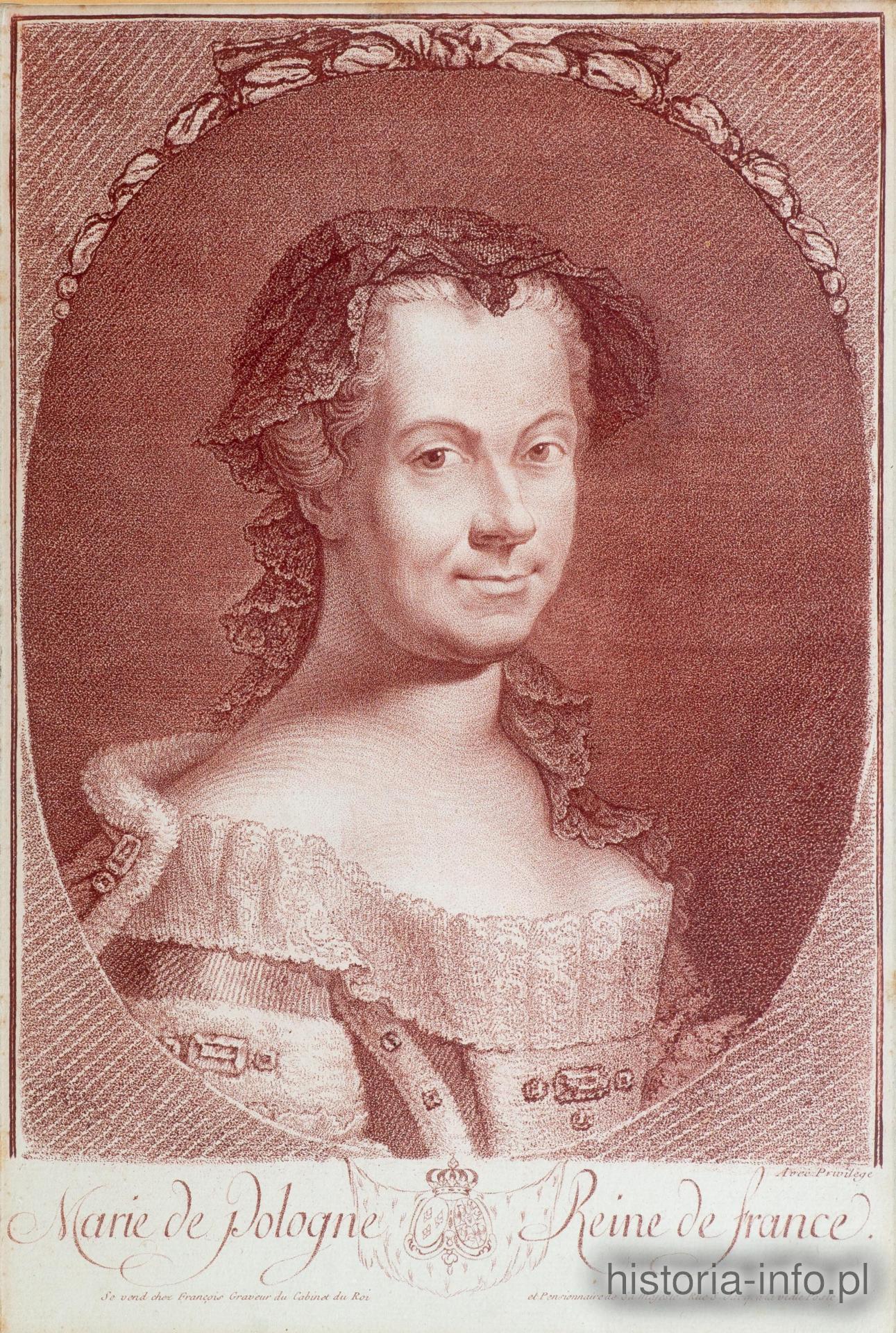 Maria Leszczyńska, kr&oacute;lowa Francji, przed 1770 r. / 0
