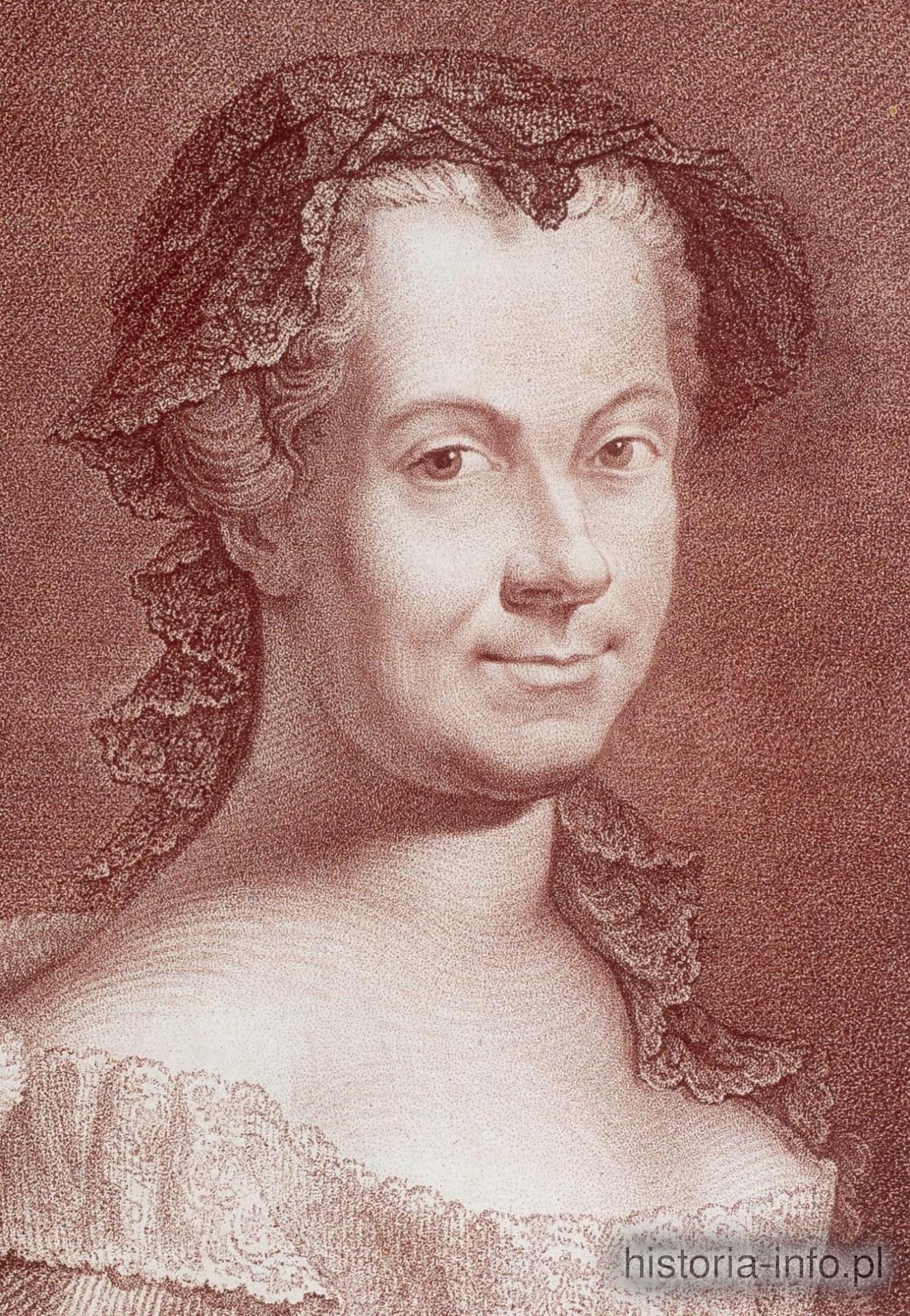 Maria Leszczyńska, kr&oacute;lowa Francji, przed 1770 r. / 1
