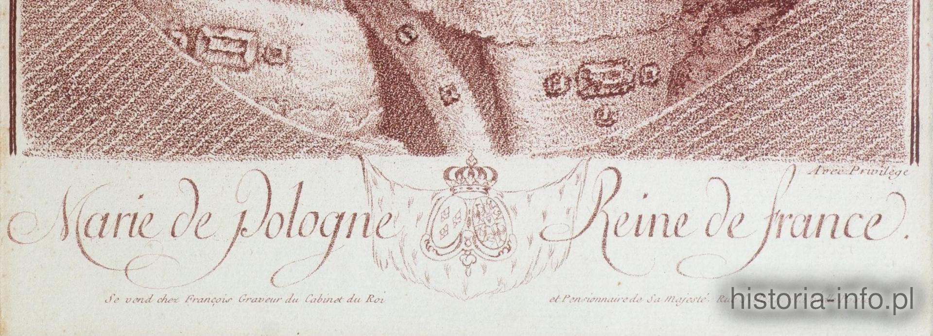 Maria Leszczyńska, kr&oacute;lowa Francji, przed 1770 r. / 3