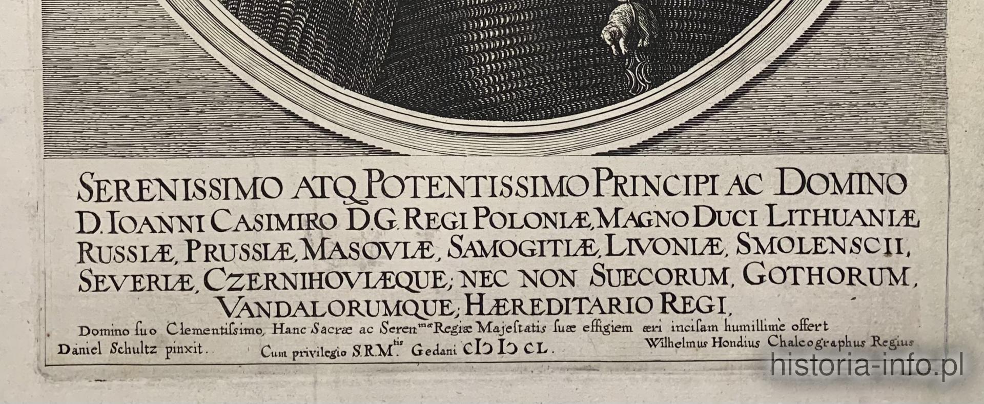Jan Kazimierz, kr&oacute;l Polski,1650 r. / 3
