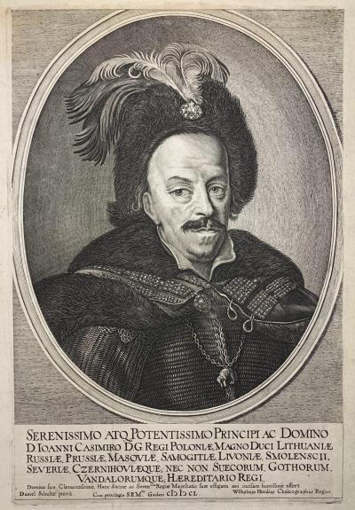 Jan Kazimierz, kr&oacute;l Polski,1650 r.