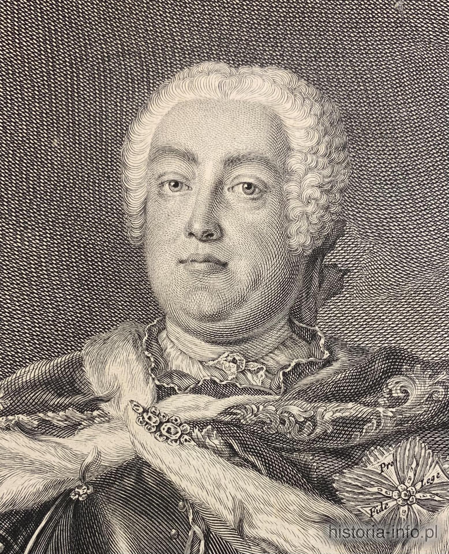 August III, kr&oacute;l Polski, 1750 r. / 2