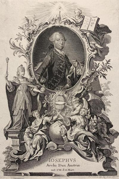 J&oacute;zef II, cesarz Austrii, 1770 r.
