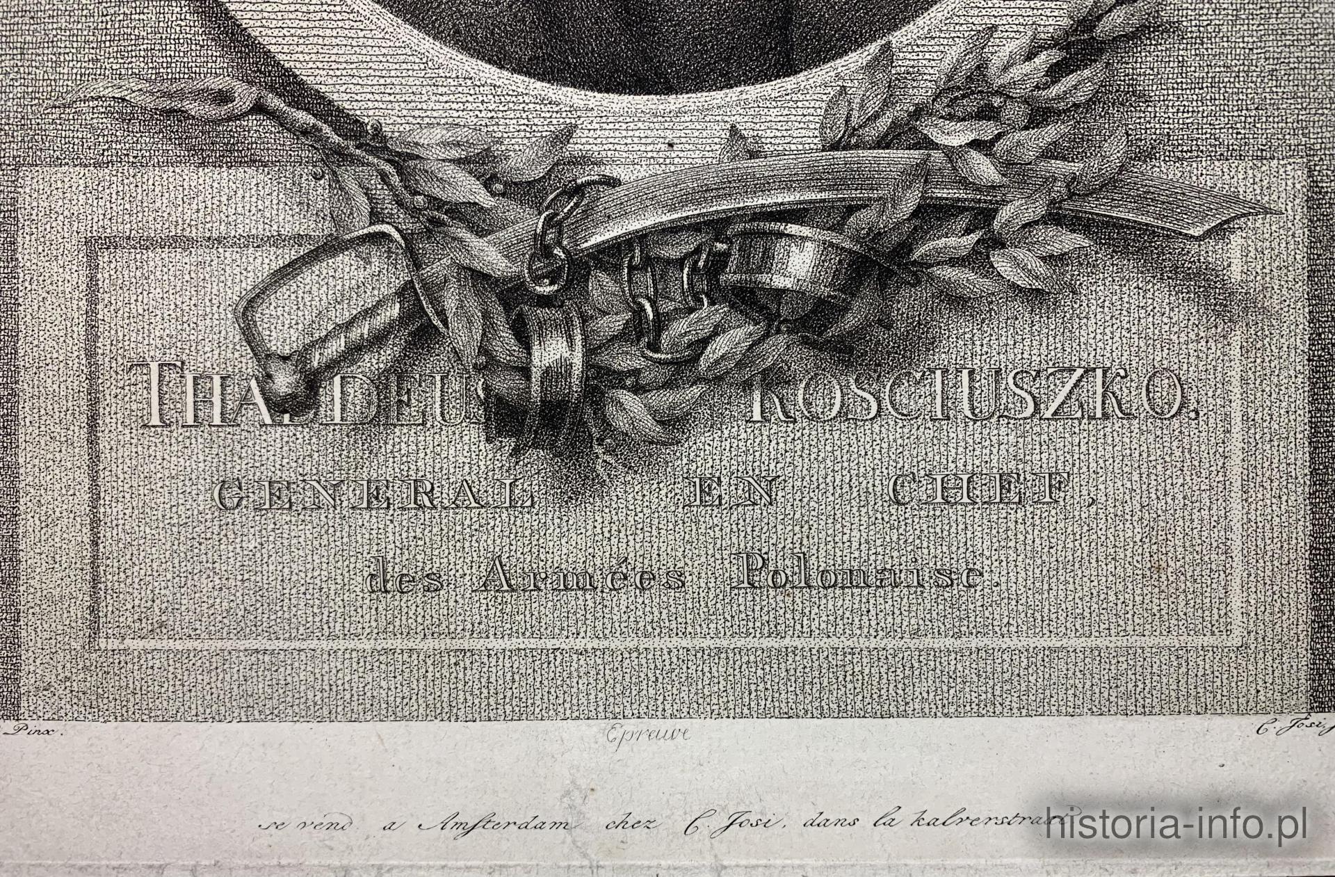 Tadeusz Kościuszko, ok. 1796 r. / 3