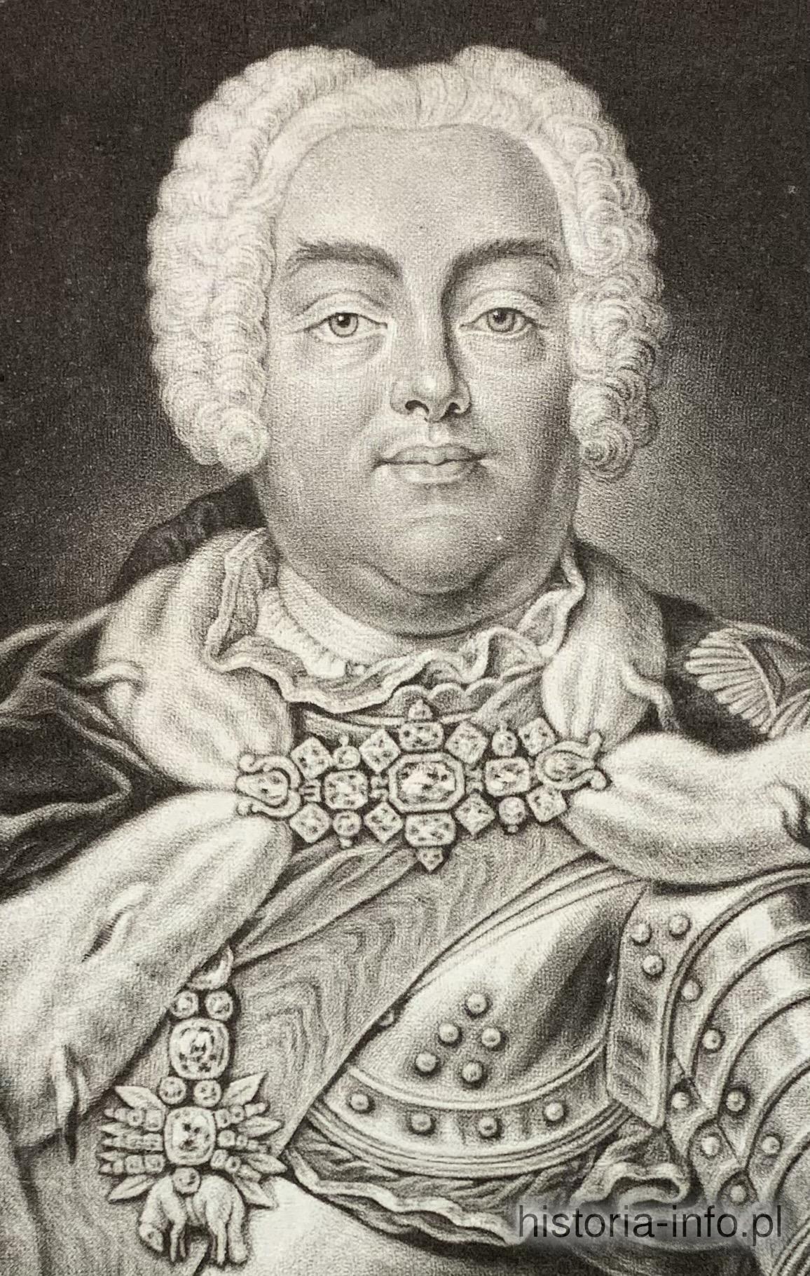 August III, kr&oacute;l Polski, 1750 r. / 1