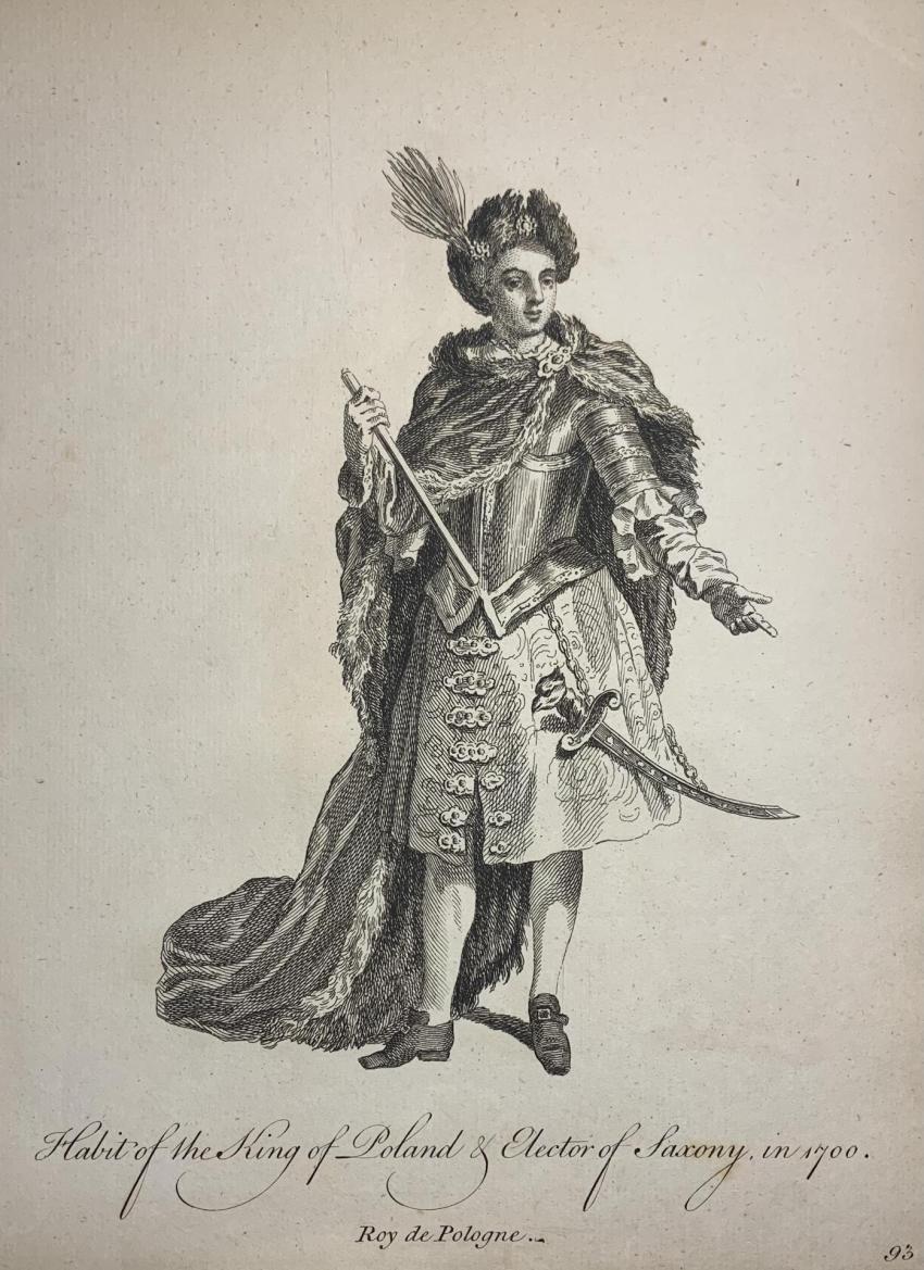 Str&oacute;j kr&oacute;la Polski i Elektora Saksonii (Augusta II Mocnego) w 1700 r