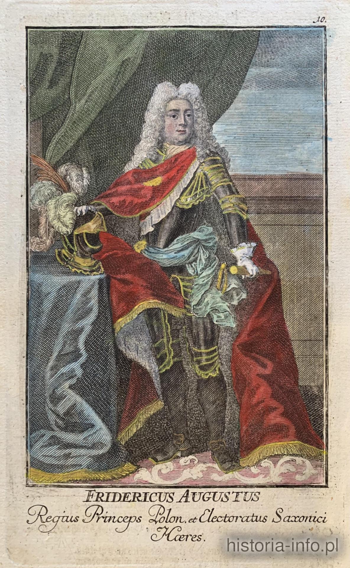 August III, kr&oacute;l Polski, przed 1733 r.  / 0
