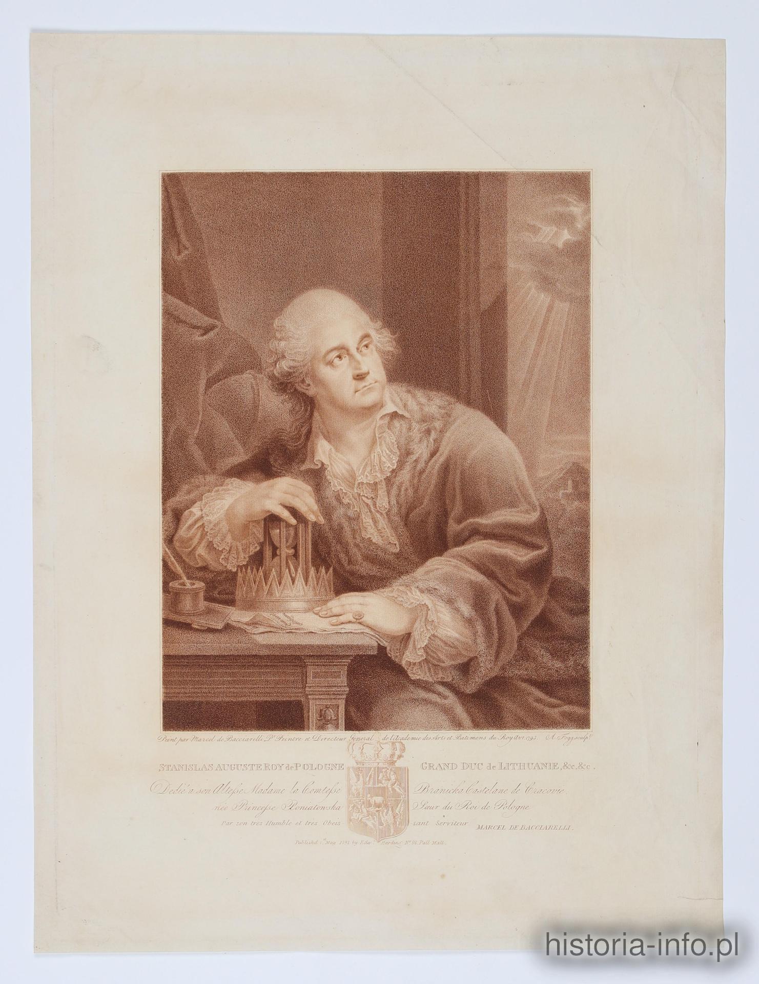 Stanisław August, kr&oacute;l Polski, 1798 r. / 1