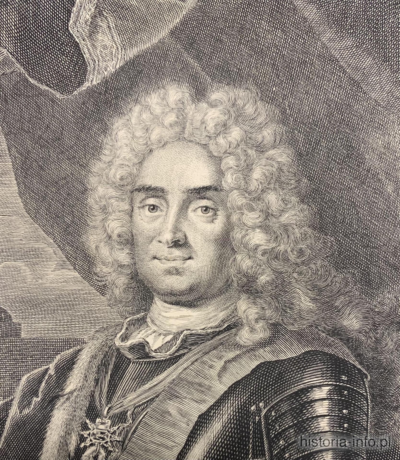 August II Mocny, kr&oacute;l Polski, 1727 r. / 2