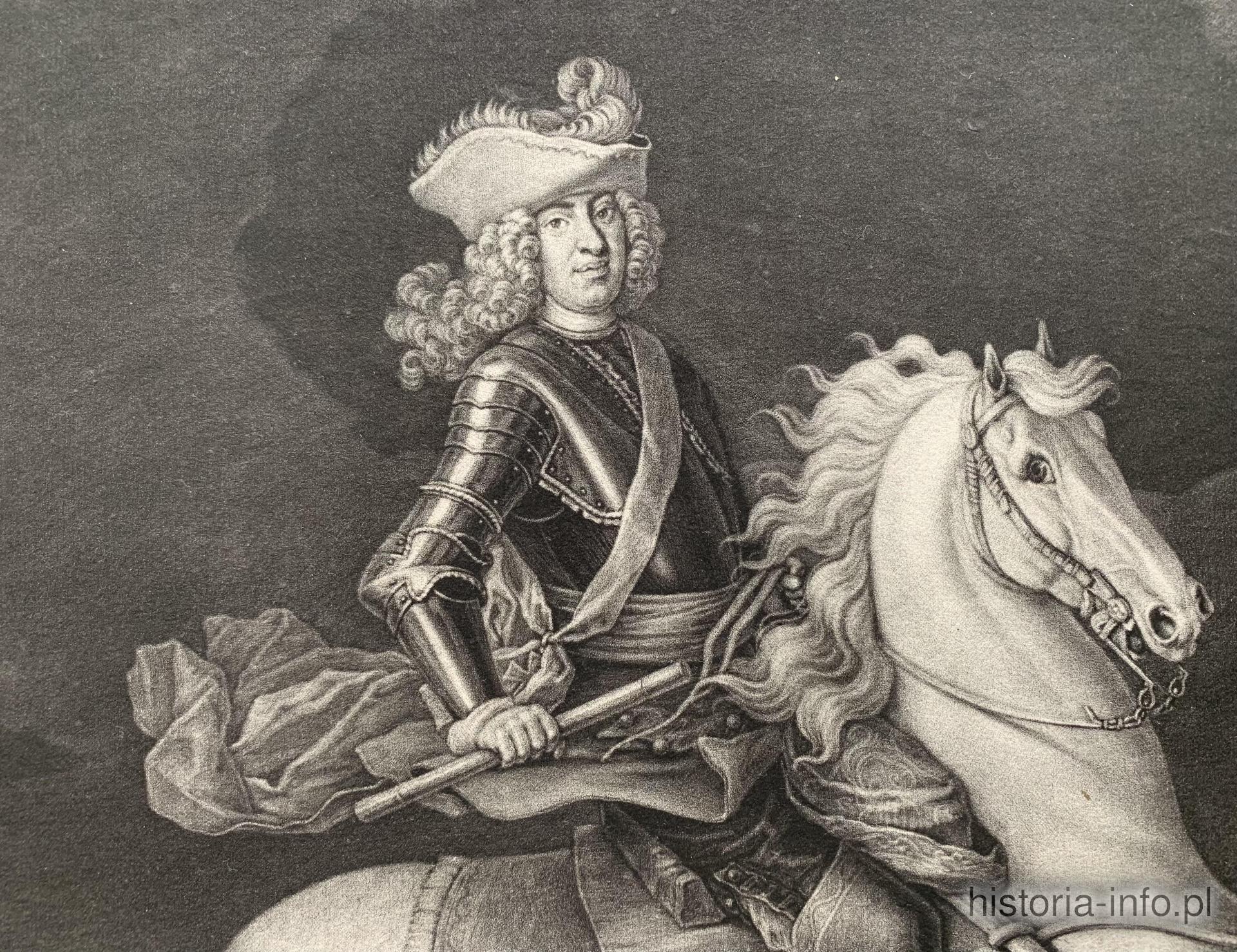 August II Mocny, kr&oacute;l Polski, przed 1710 r. / 1