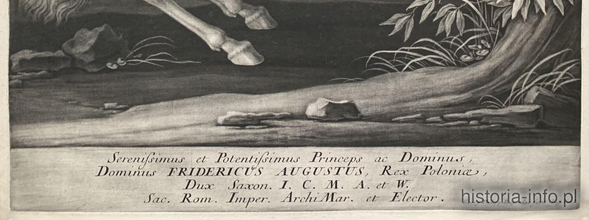 August II Mocny, kr&oacute;l Polski, przed 1710 r. / 2