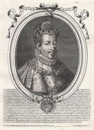 Henryk III Walezy, kr&oacute;l Polski, 1716 r.