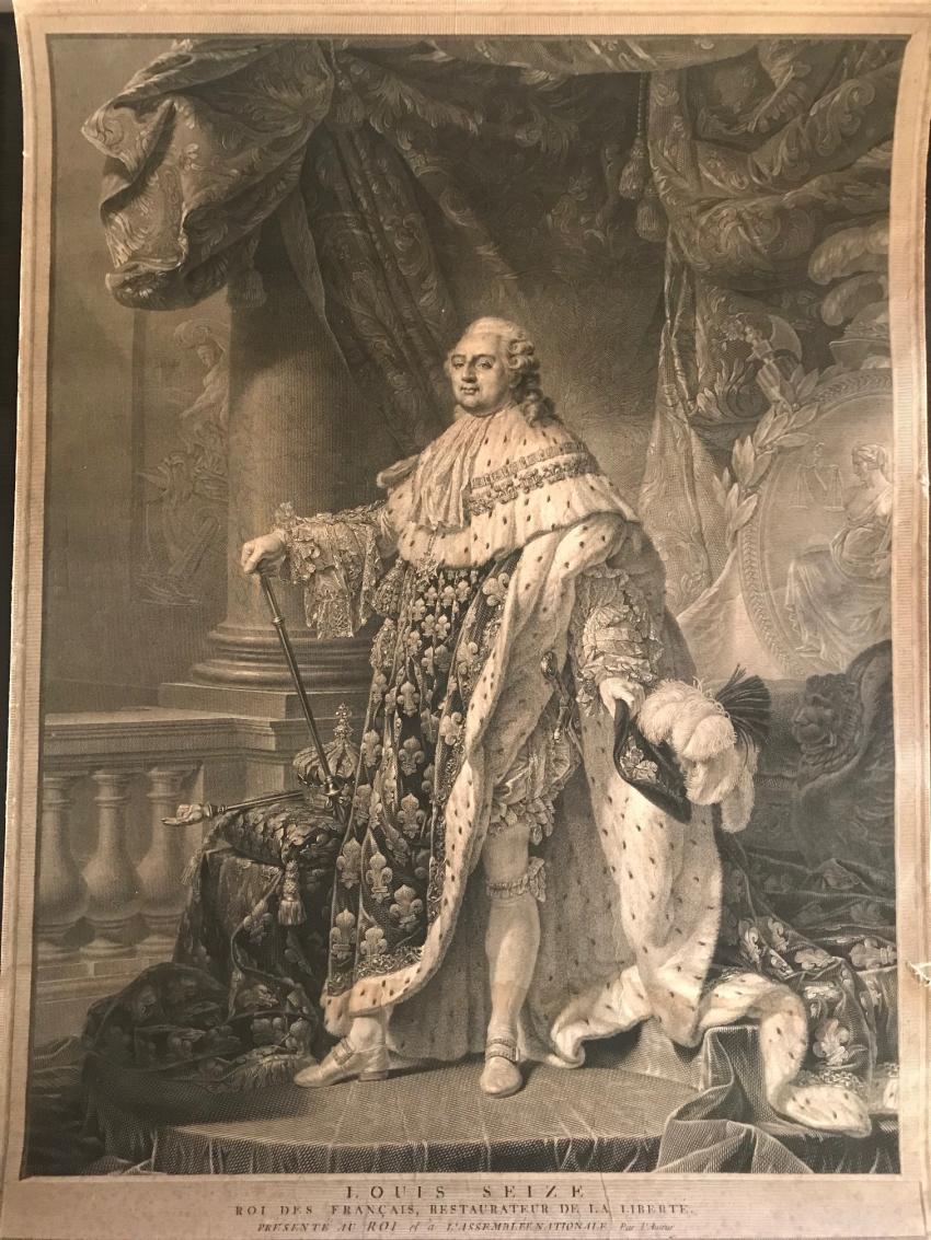 Ludwik XVI, kr&oacute;l Francji, 1790 r.