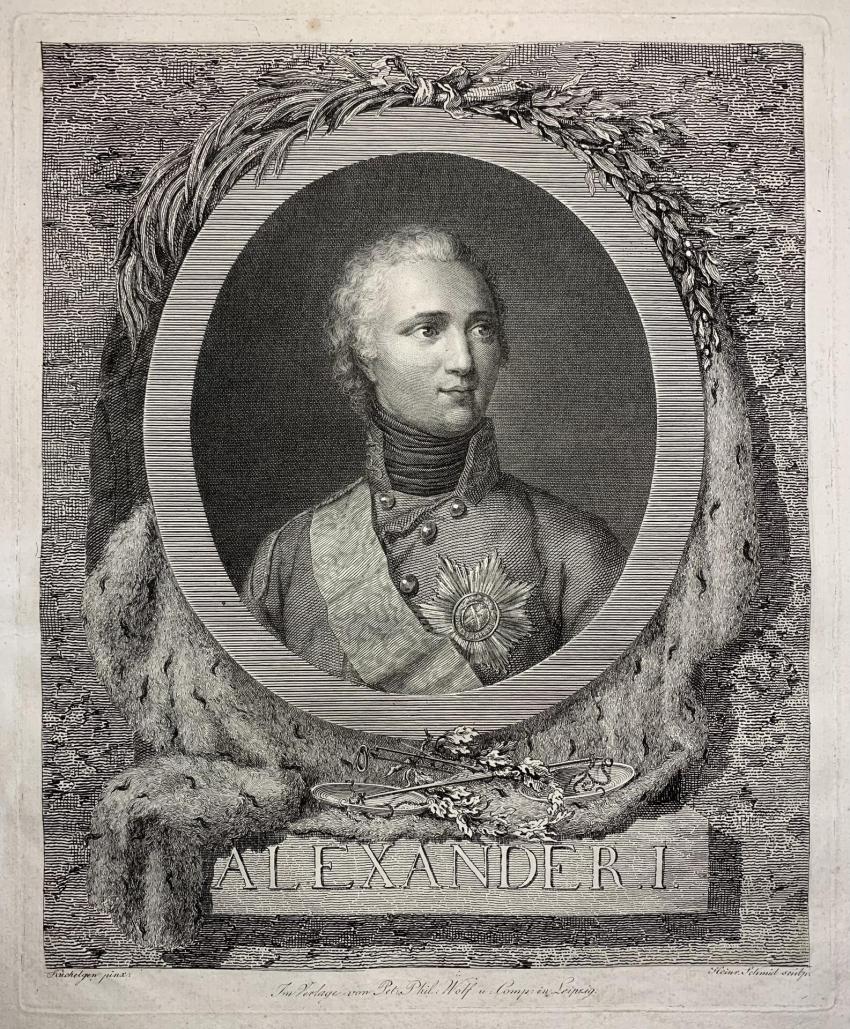 Aleksander I, cesarz Rosji, 1801-1803 r.