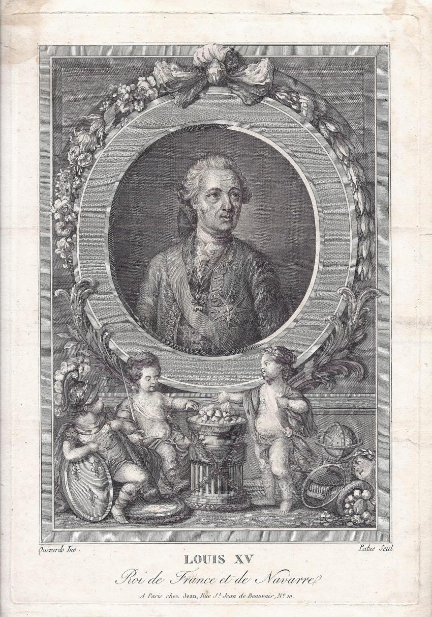 Ludwik XV, kr&oacute;l Francji, 1770 r.