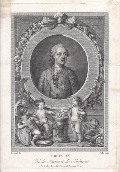 Ludwik XV, kr&oacute;l Francji, 1770 r.