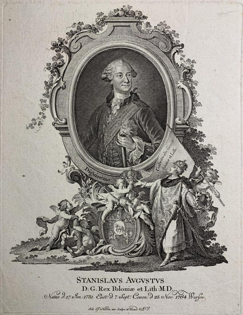 Stanisław August, kr&oacute;l Polski, 1770 r.