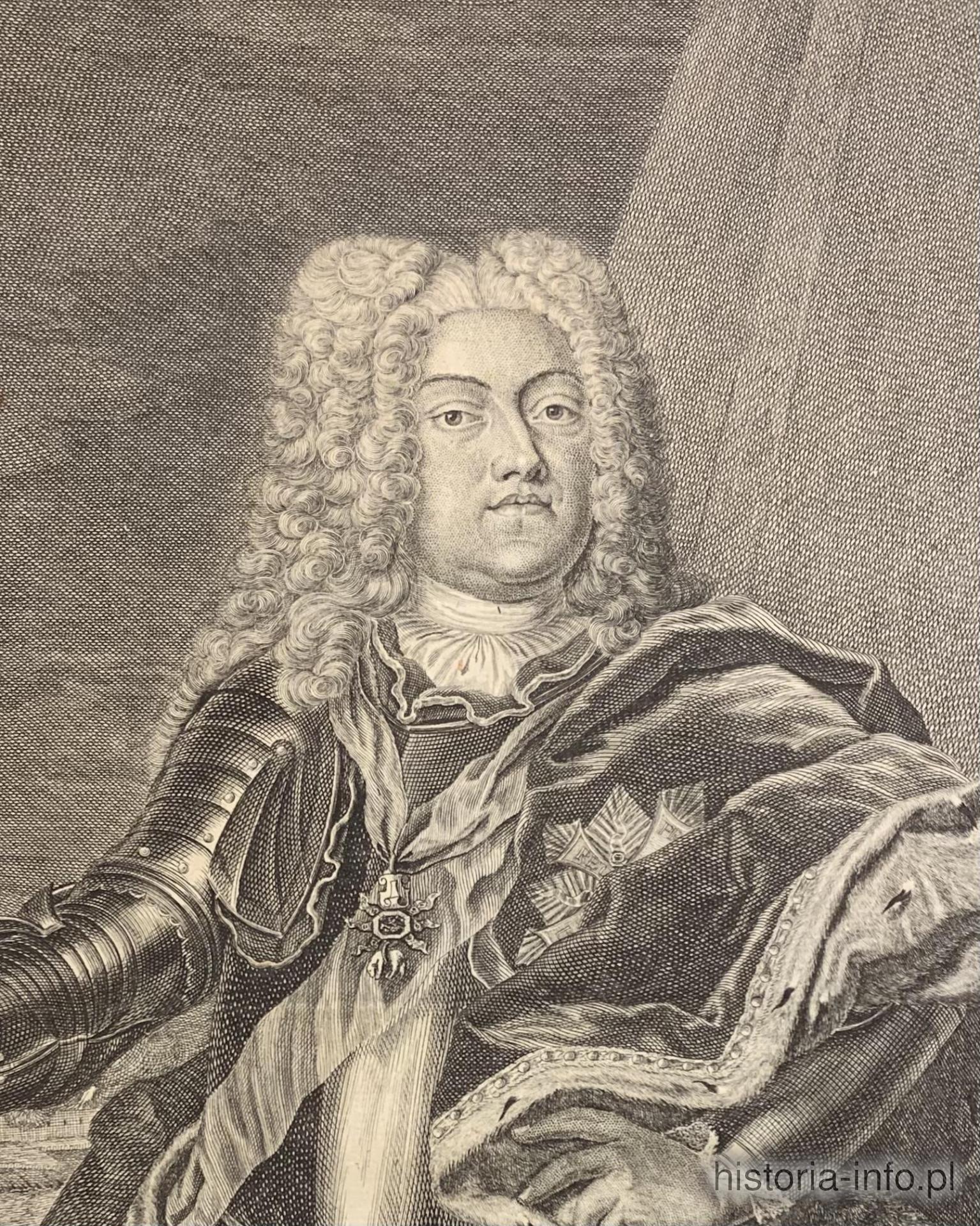 August III, kr&oacute;l Polski, 1734 r. / 2