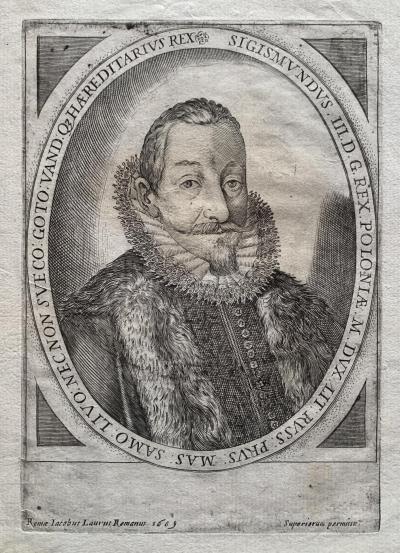 Zygmunt III Waza, kr&oacute;l Polski, 1609 r. 