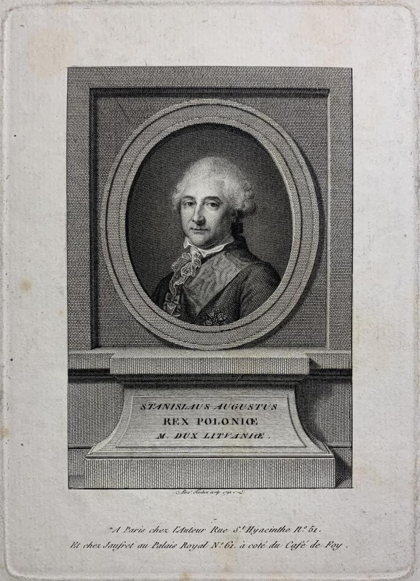 Stanisław August, kr&oacute;l Polski, 1792 r.