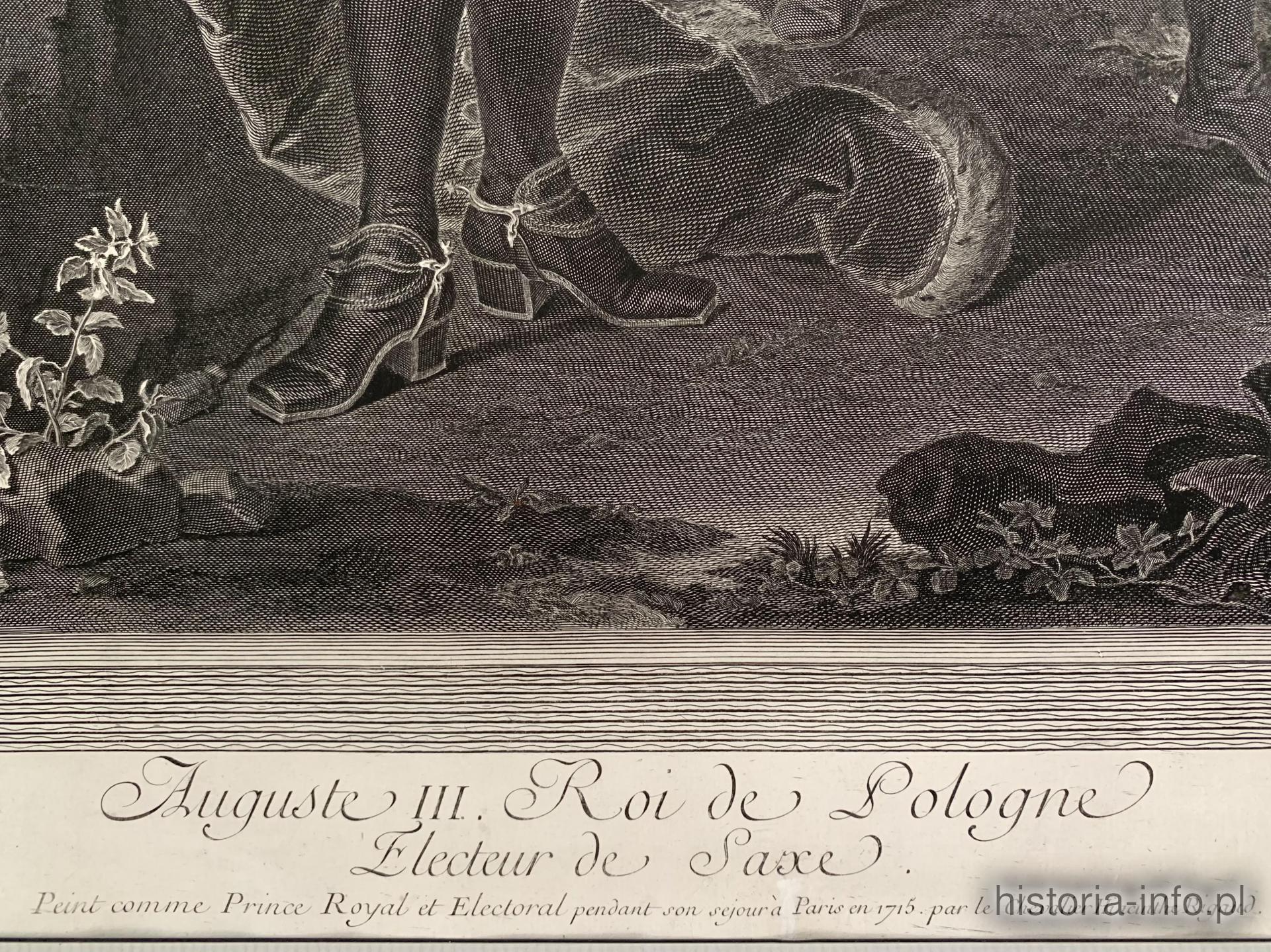 August III, kr&oacute;l Polski, 1750 r. / 4