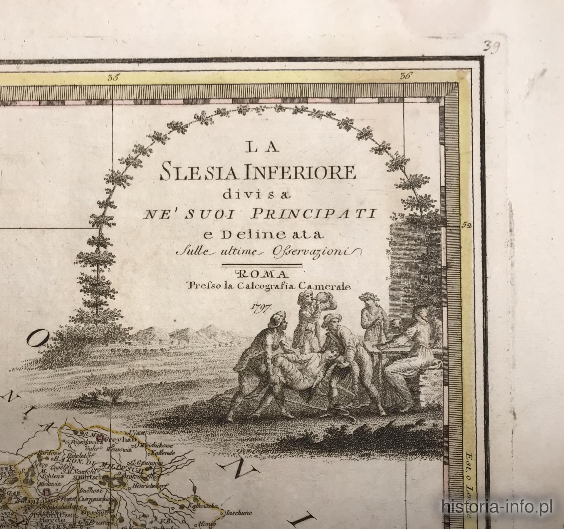 22. Dolny Śląsk, Cassini, 1797 r. / 1