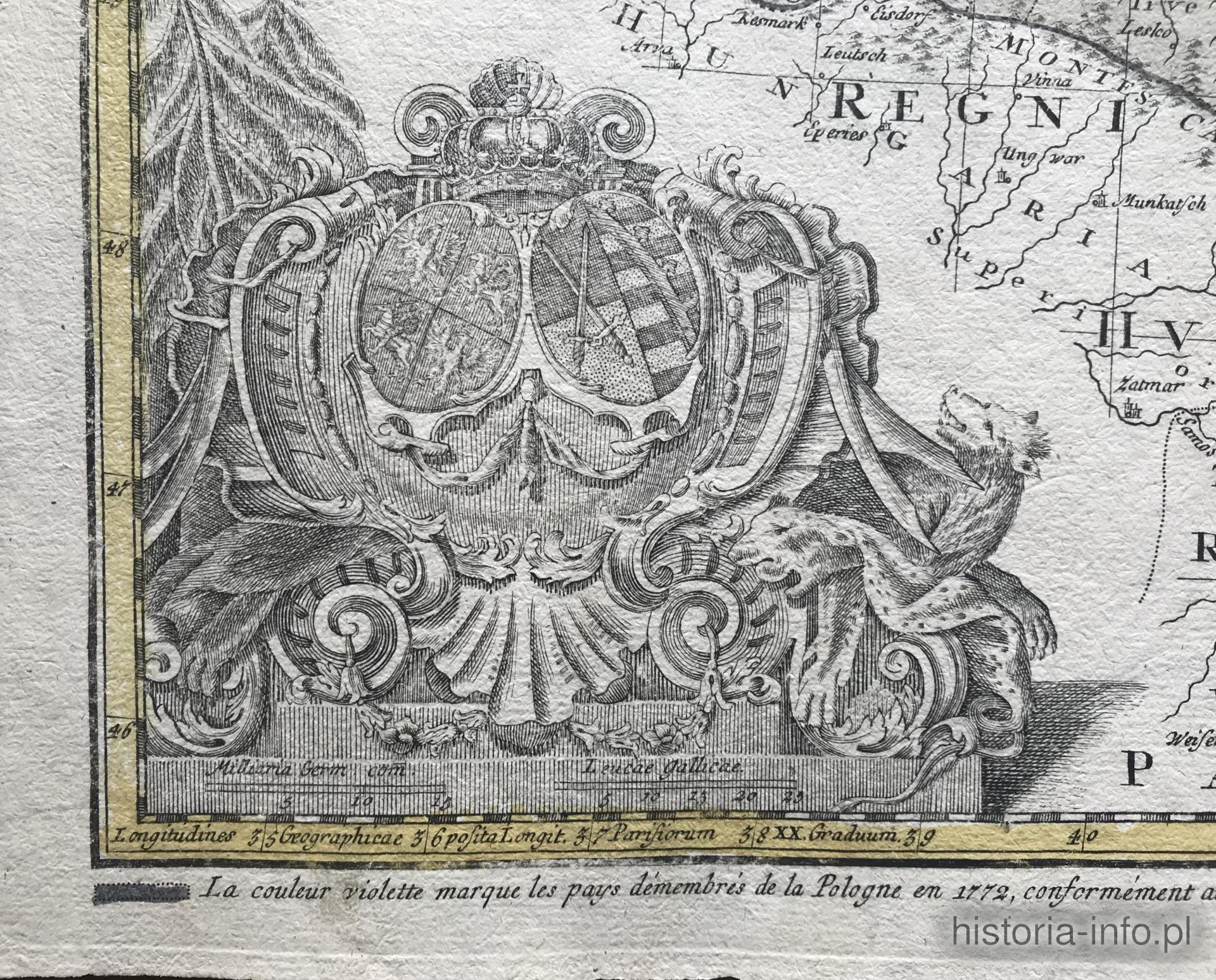 Kr&oacute;lestwo Polskie, Homann, 1770-1780 r. / 2