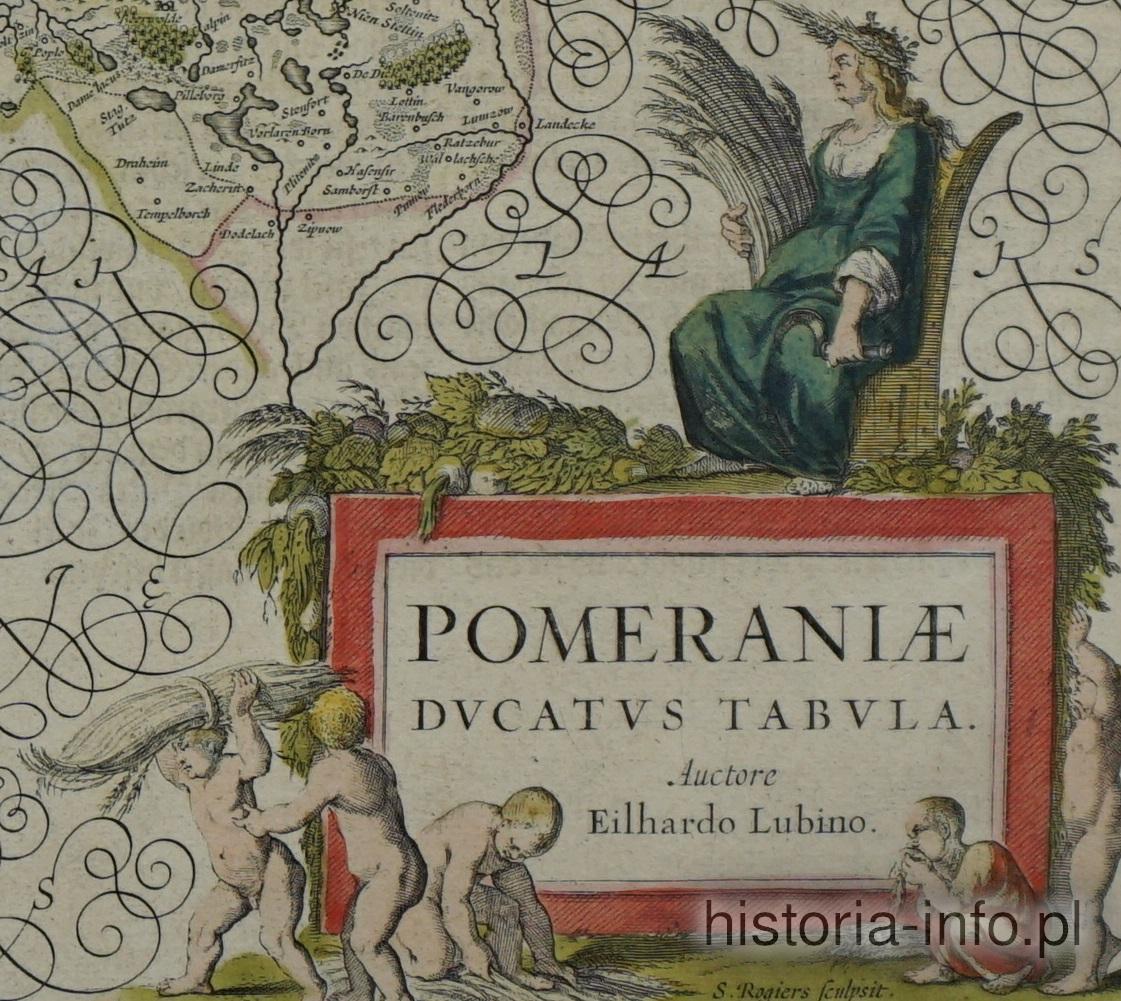 Pomorze, wyd. Bleau, autor: Lubino, 1640-1645 r. / 1