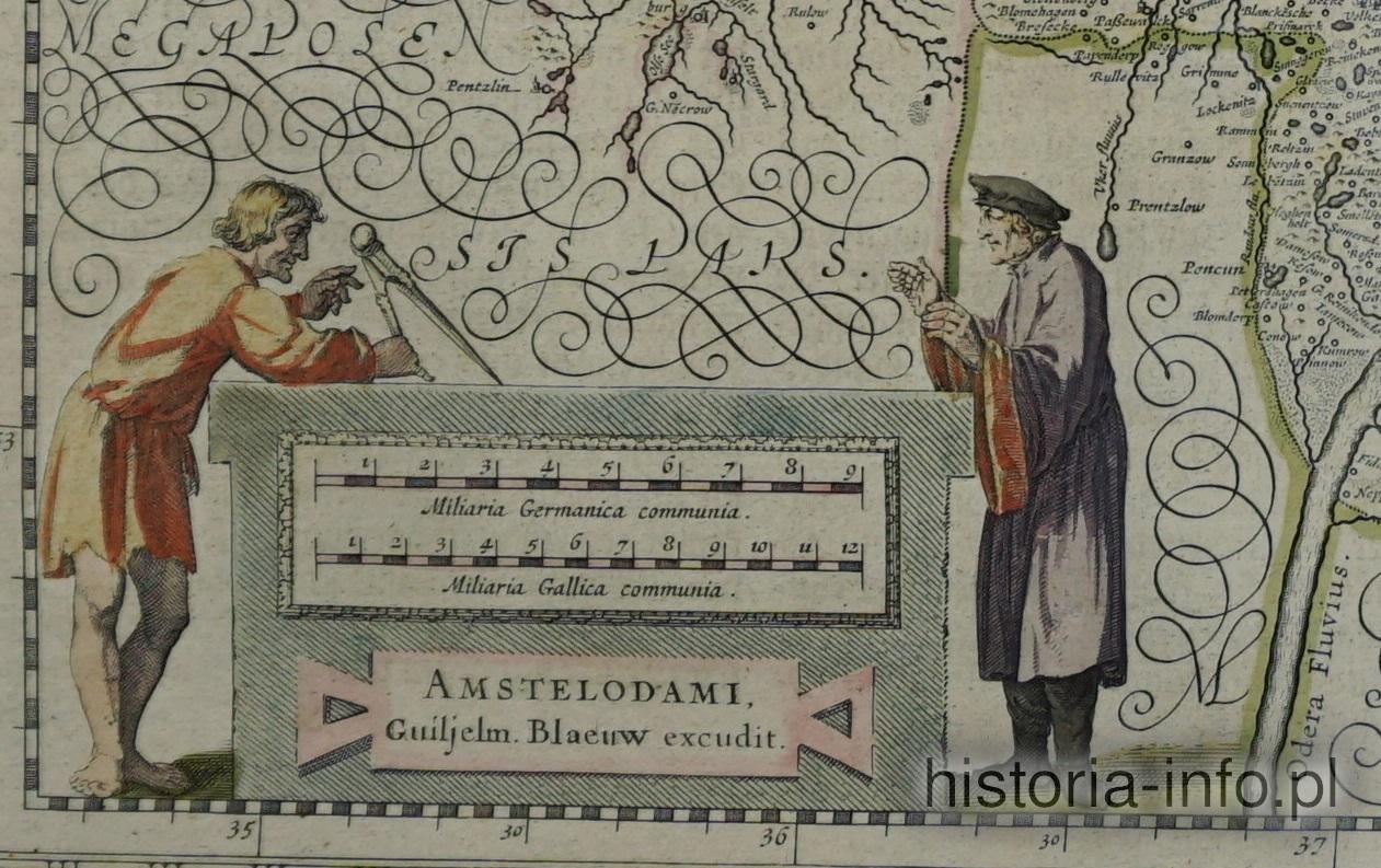 Pomorze, wyd. Bleau, autor: Lubino, 1640-1645 r. / 3