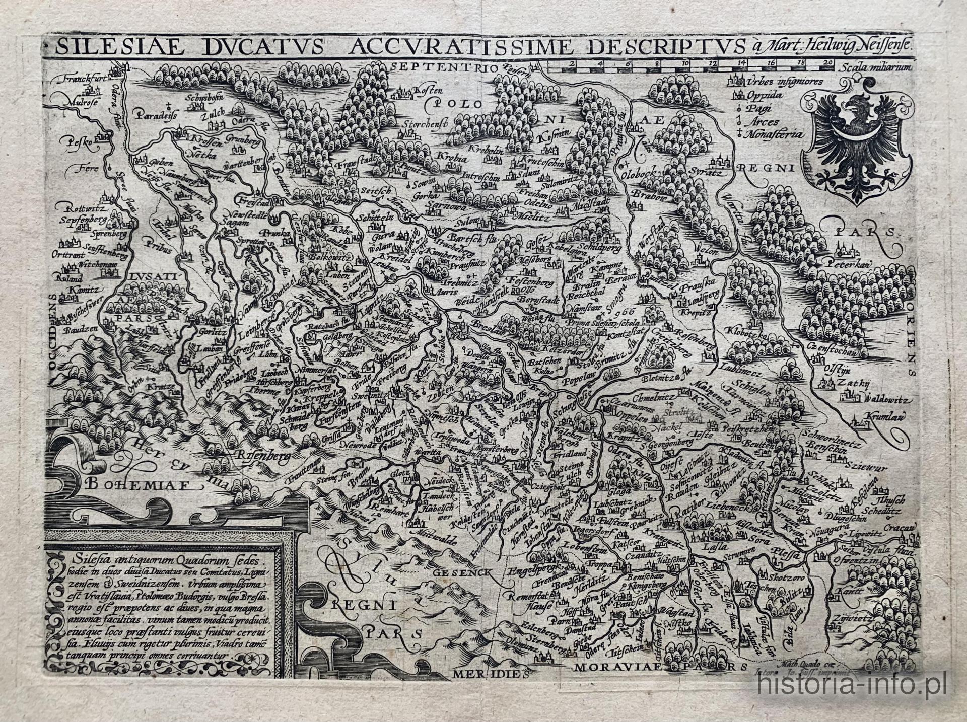3a. Mapa Śląska, Quad, 1596 r. / 0