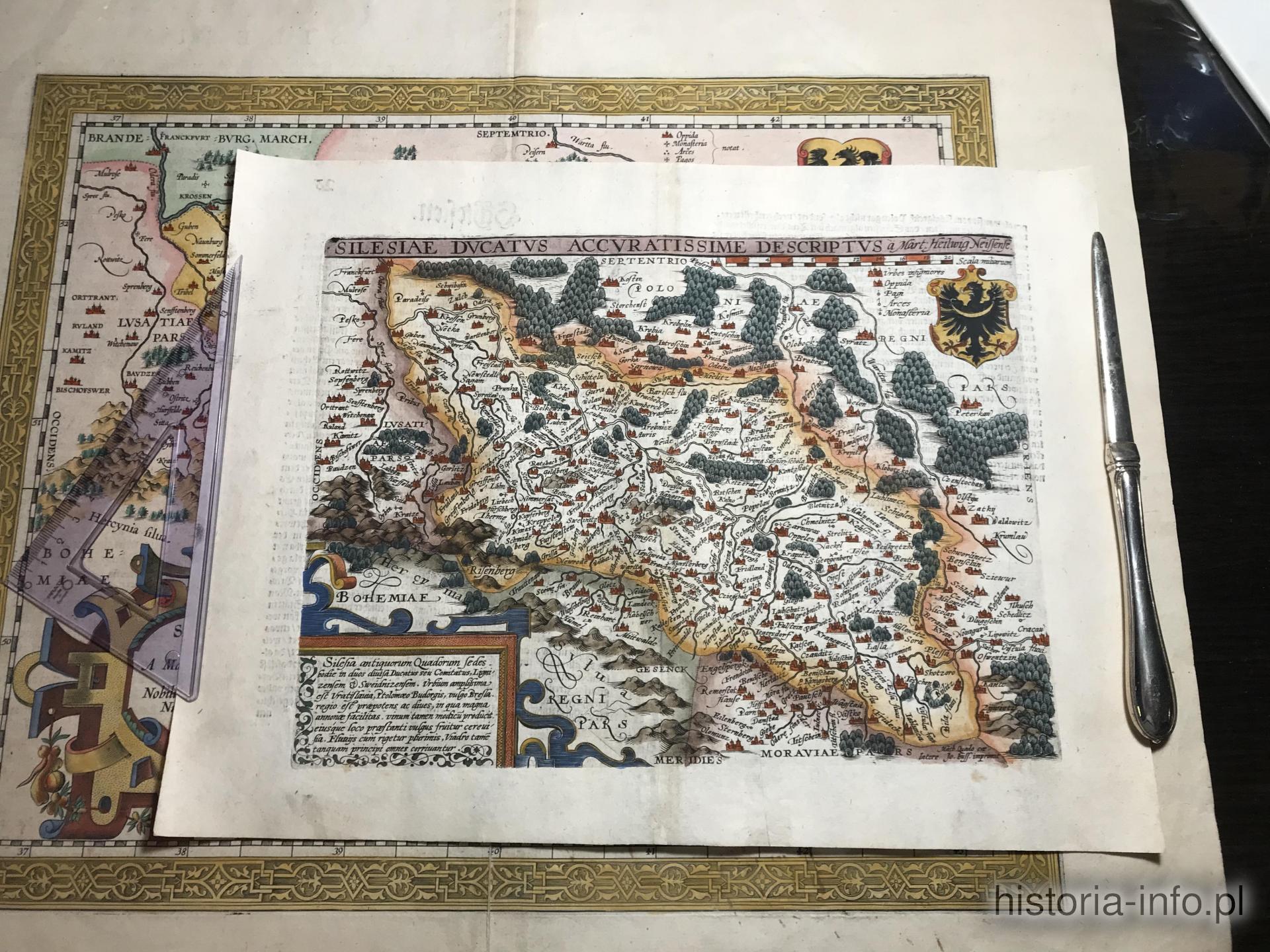 3. Mapa Śląska, Quad, 1592 r. / 4