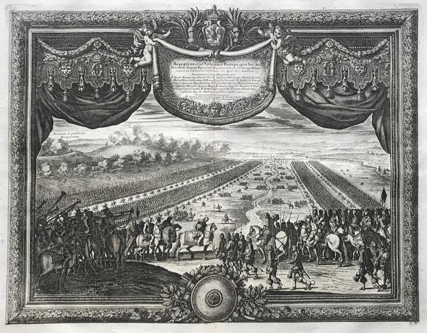 Ćmiel&oacute;w (spotkanie wojsk Jerzego Rakoczego i Karola Gustawa), Pufendorf