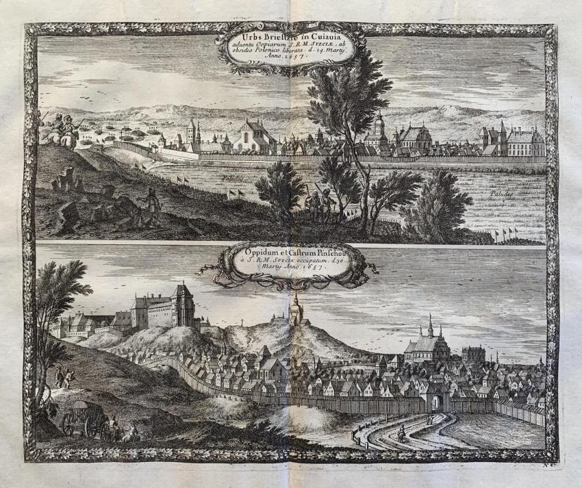Pińcz&oacute;w i Brześć, Pufendorf, 1696 r.